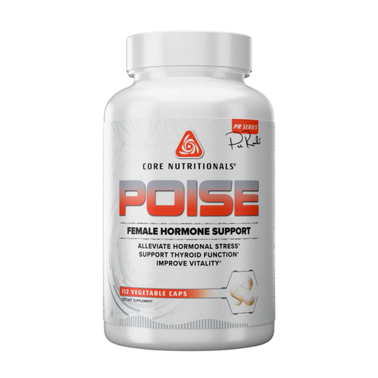 Core Nutritionals Poise, Women’s Hormone & Thyroid Support - 112 Veg Capsule