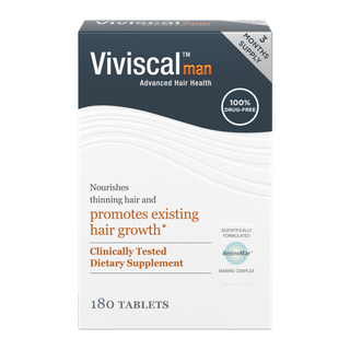 Viviscal Man Hair Health Dietary Supplement For Men 180 Tabs 3 Month Supply Viviscal