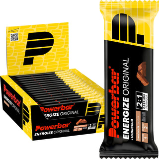 PowerBar Energize Original Chocolate Energy Bar – High Carb Sports Bar with 2:1 Glucose-Fructose, Magnesium & Sodium | 15 x 55g Box | Protein Bar for Running, Cycling & Endurance Training-testproduct