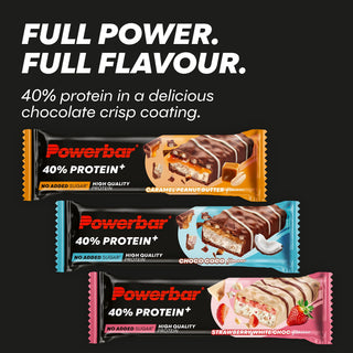 Powerbar PB 40% Protein +Crisp Caramel Peanut Butter - 40g