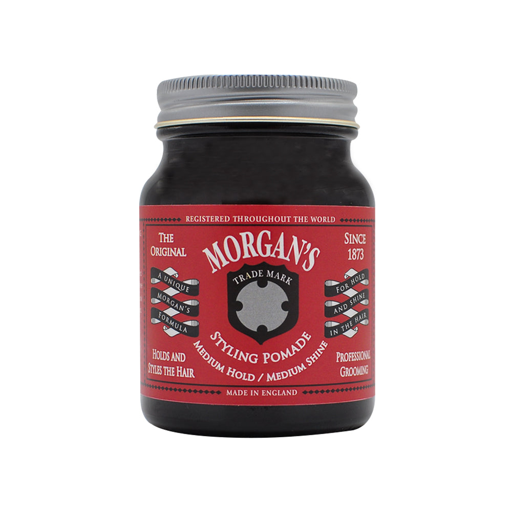 Morgan's Pomade Medium Hold with Medium Shine (Red label)