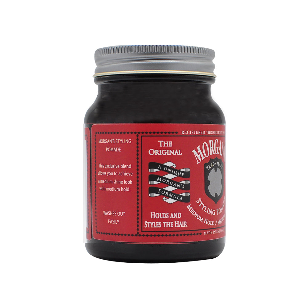 Morgan's Pomade Medium Hold with Medium Shine (Red label)