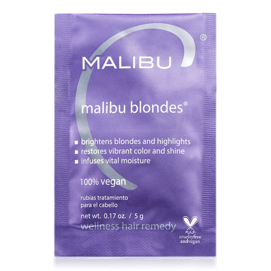 Malibu C Blondes Wellness Hair Remedy For Vibrant & Bright Hair Pack of 12