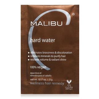 Malibu C Hard Water Wellness Hair Remedy For Nourished Hair Growth Pack of 12 Malibu C