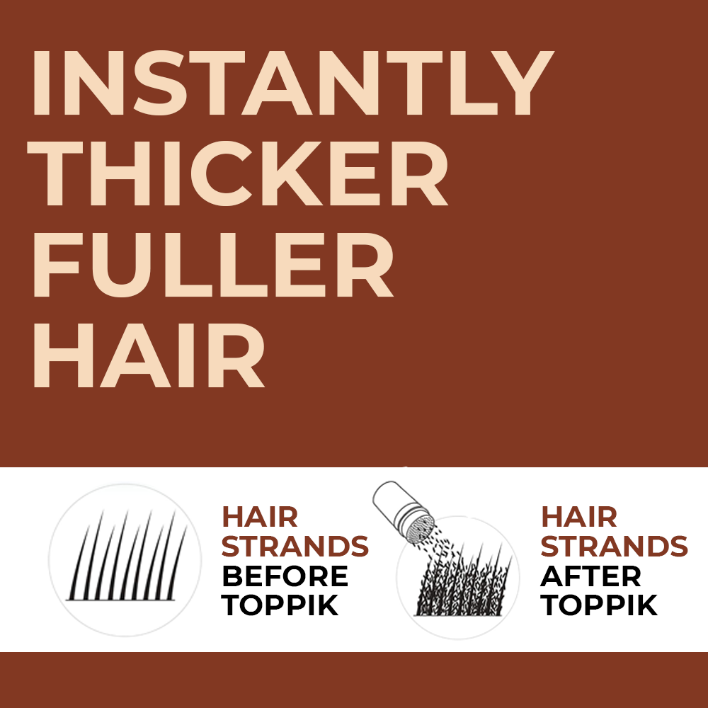 Instantly thicker fuller hair 