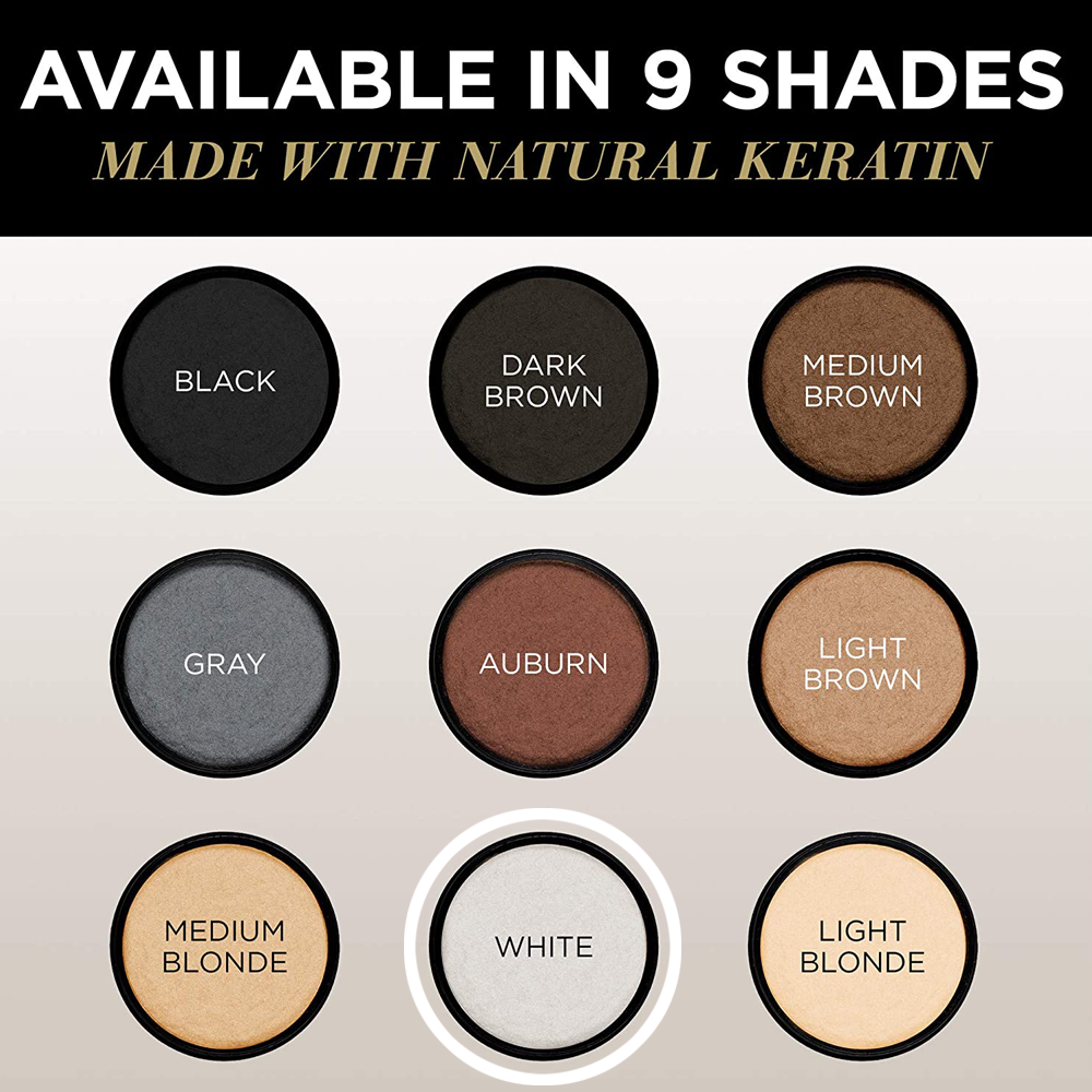 Toppik Hair Building Fibers Color Shades