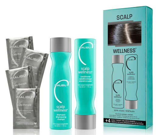 Malibu C Scalp Therapy Wellness Collection For Healthy Hair and Scalp