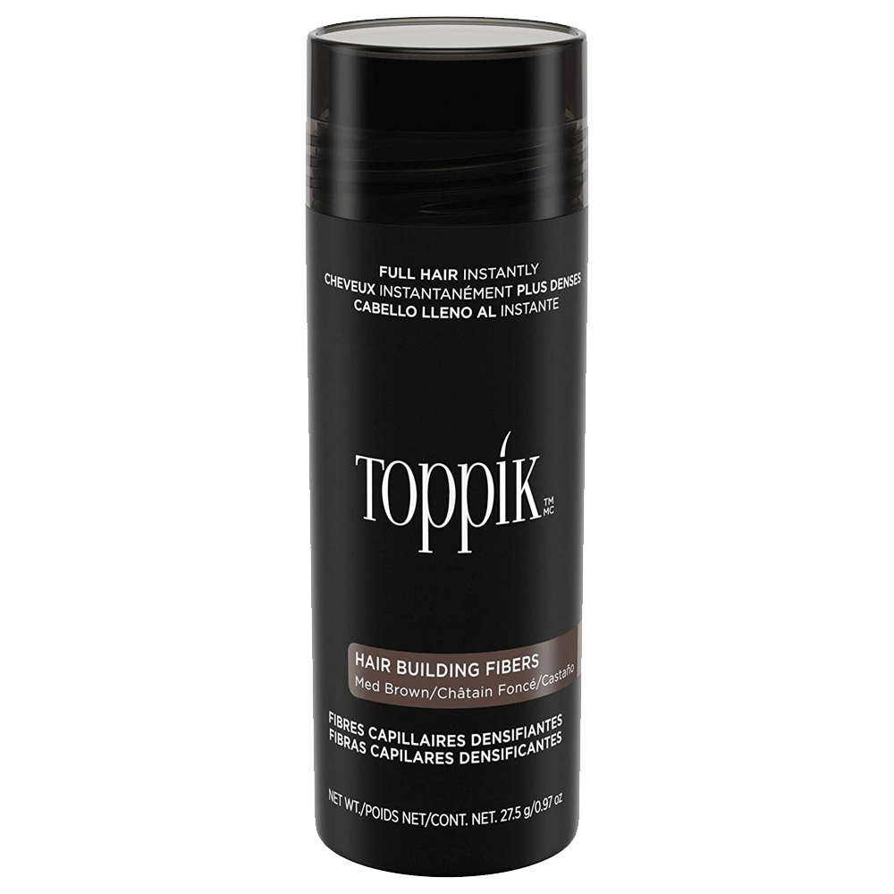 Toppik Hair Building Fibers for Thinning Hair Premium Keratin Fibers Conceals Hair Thinning and Hair Loss