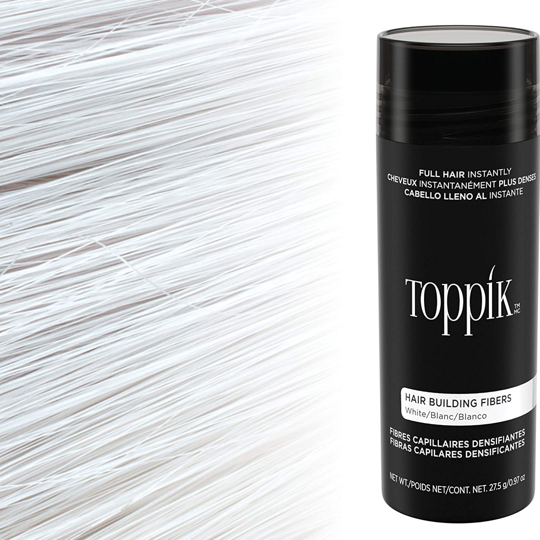 Toppik Hair Building Fiber White/Blanc